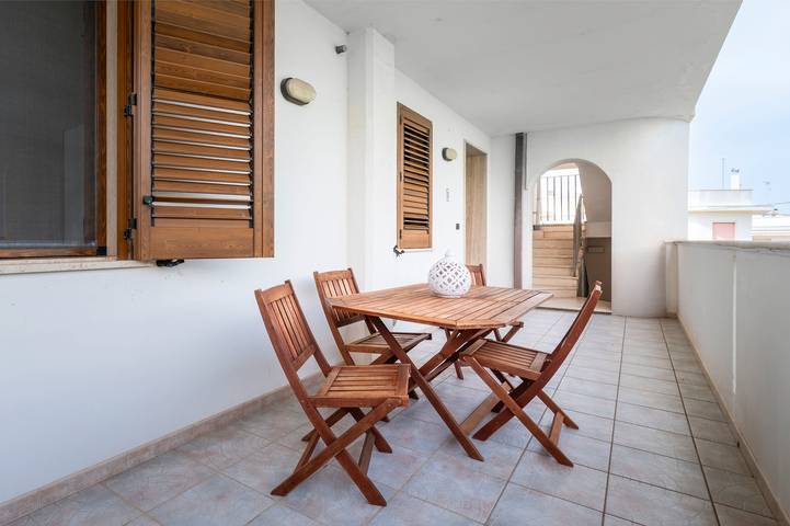 Ferienwohnung für 6 Personen, mit Garten und Balkon, mit Haustier in Otranto