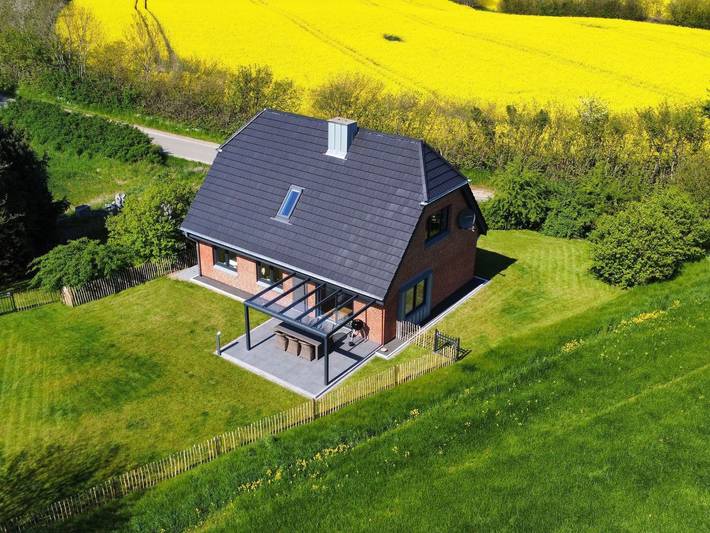 Ferienhaus für 7 Personen, mit Terrasse und Garten sowie Sauna und Ausblick in Norderbrarup - 3