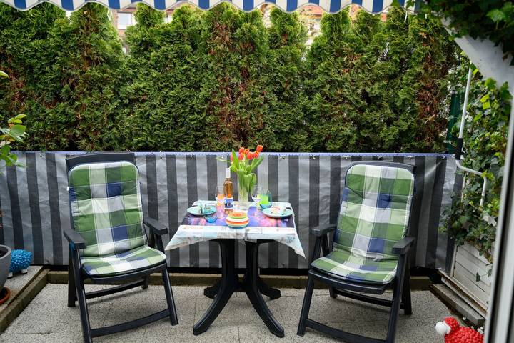 Gîte pour 3 personnes, avec terrasse et jardin, animaux acceptés à Meersburg - 3