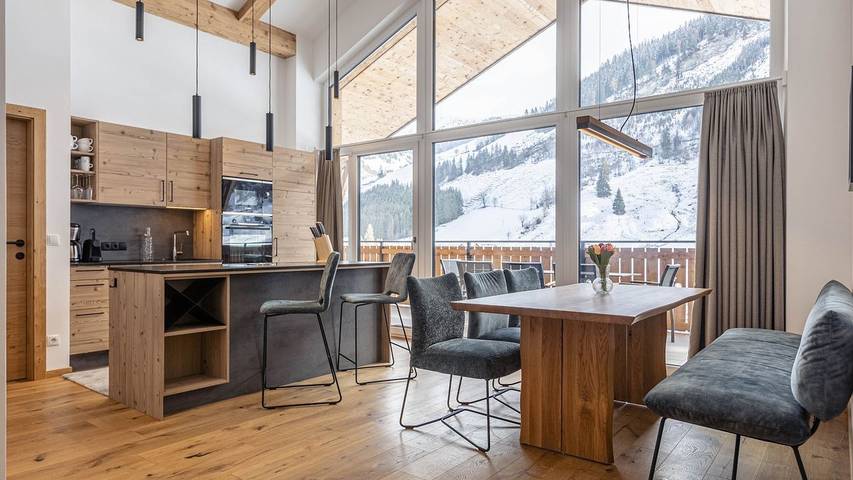 Ferienwohnung für 7 Personen, mit Sauna und Pool sowie Balkon in Rauris - 4