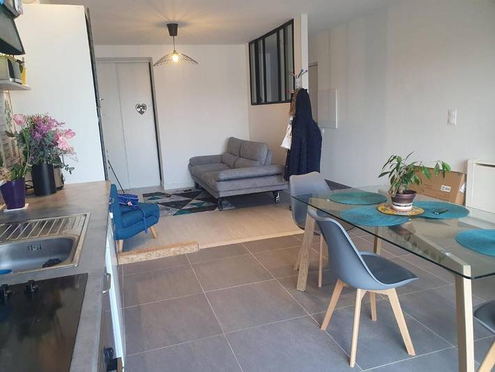 Location de vacances pour 2 personnes, avec Terrasse à Saint-Vincent-de-Tyrosse