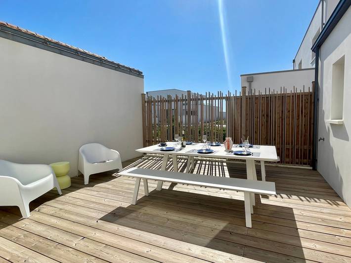 Location de vacances pour 8 personnes, avec terrasse dans Plage de La Parée - 3