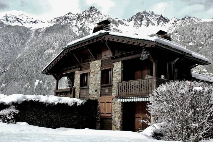 Ferienwohnung für 4 Personen, mit Garten in Chamonix