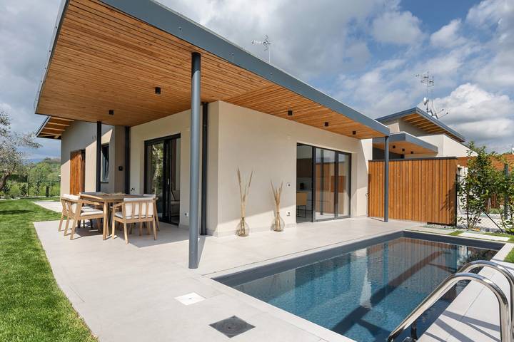 Ferienhaus für 6 Personen, mit Garten