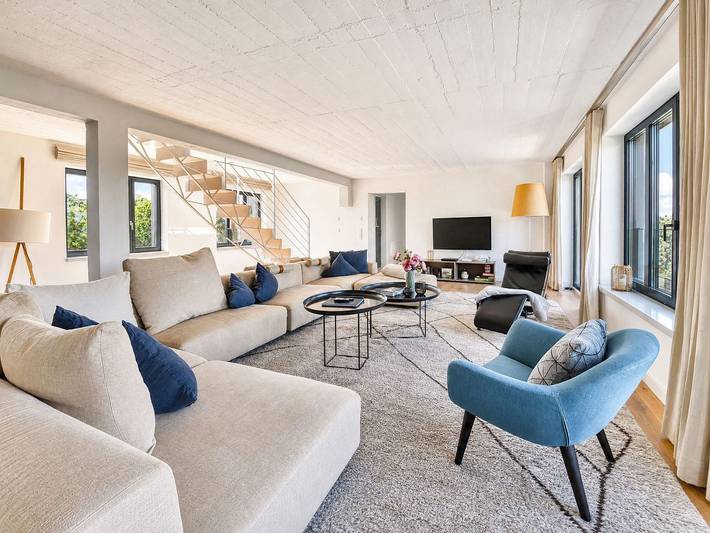 Ferienwohnung für 11 Personen, mit Balkon und Pool sowie Sauna in Prora