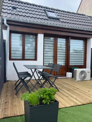 Gîte pour 4 personnes, avec jardin à Le Portel