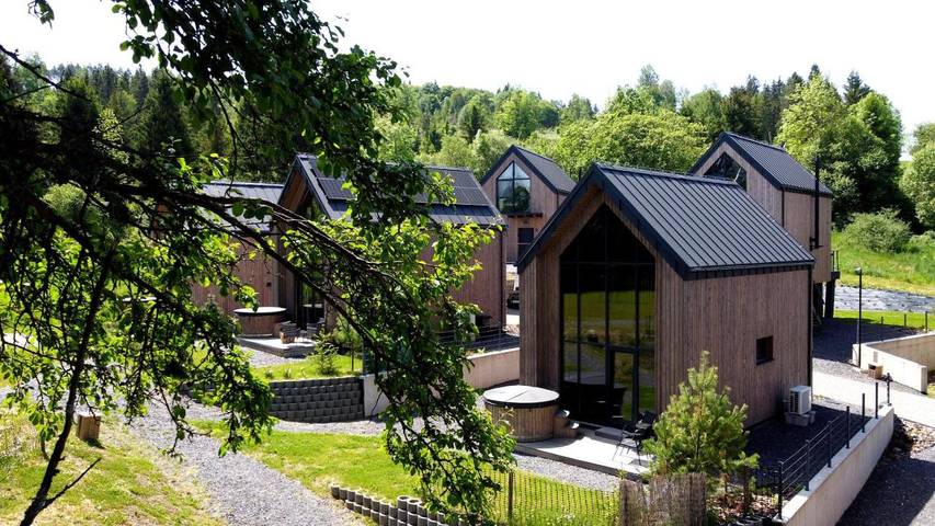 Vakantiepark voor 7 personen, with Terras and Whirlpool as well as Tuin in Slowakije