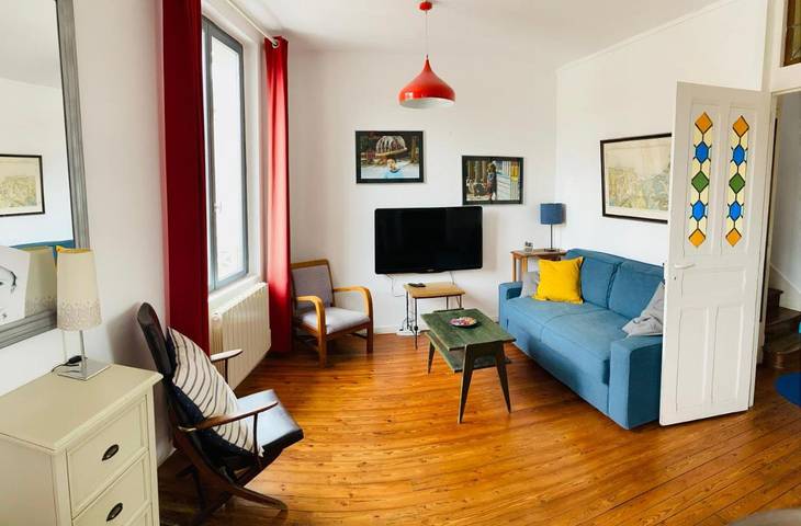 Appartement de vacances pour 4 personnes, avec vue et terrasse
