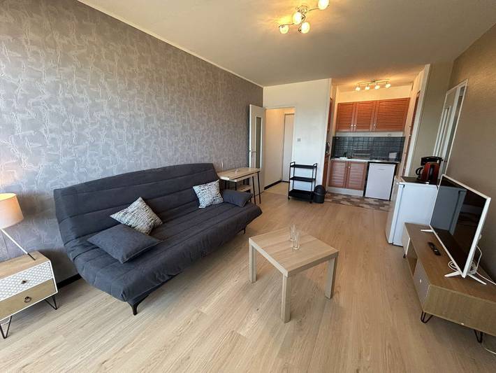 Gîte pour 4 personnes, avec balcon dans Plage des Becs