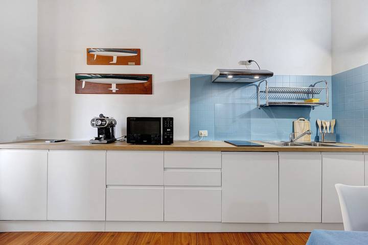 Ganze Wohnung, Ferienwohnung 'Apartament d'artistes' mit Klimaanlage in Alghero Vecchia, Alghero