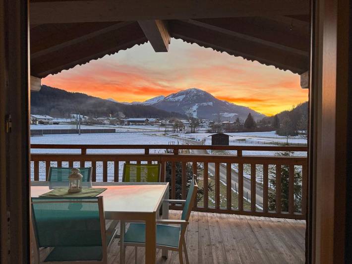 Ferienwohnung für 5 Personen, mit Ausblick und Balkon in Kitzbühel