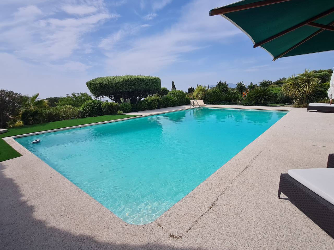 Villa mit 5 Zimmern, Pool und Meerblick in Grimaud in Grimaud, Draguignan Region