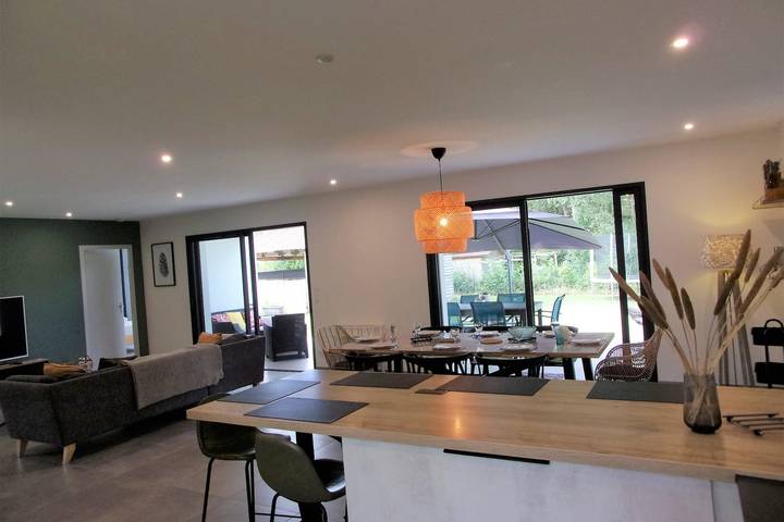 Location de vacances pour 8 personnes, avec jardin dans Etang De Soustons - 4