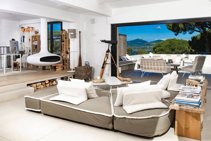 Villa pour 8 personnes, avec terrasse ainsi que sauna et jardin à Gassin - 3