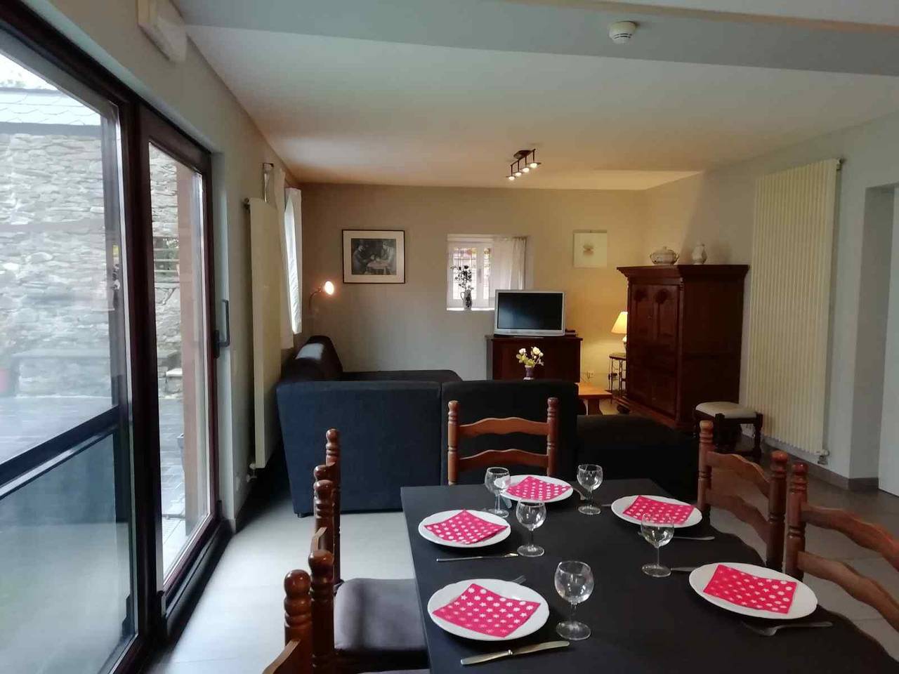 Group accommodation for 12 people with sauna and whirlpool near Bouillon in Paliseul, Neufchâteau region