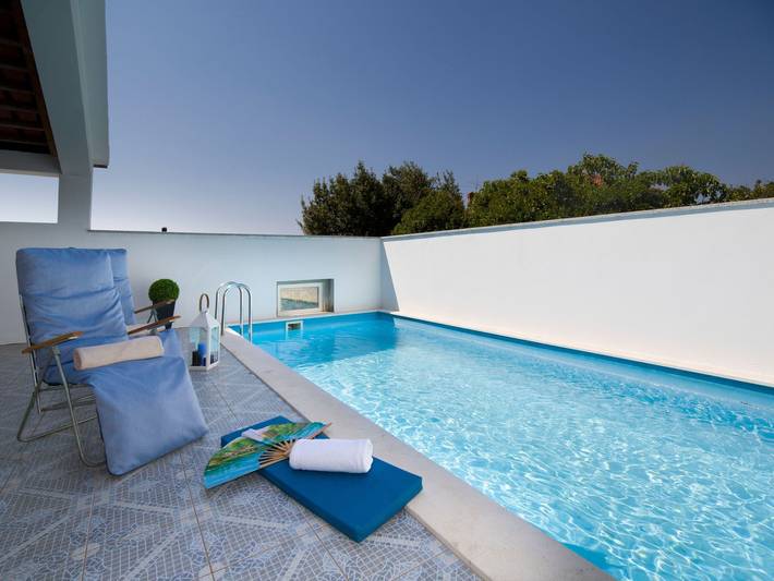 Ferienhaus für 6 Personen, mit Garten und Pool