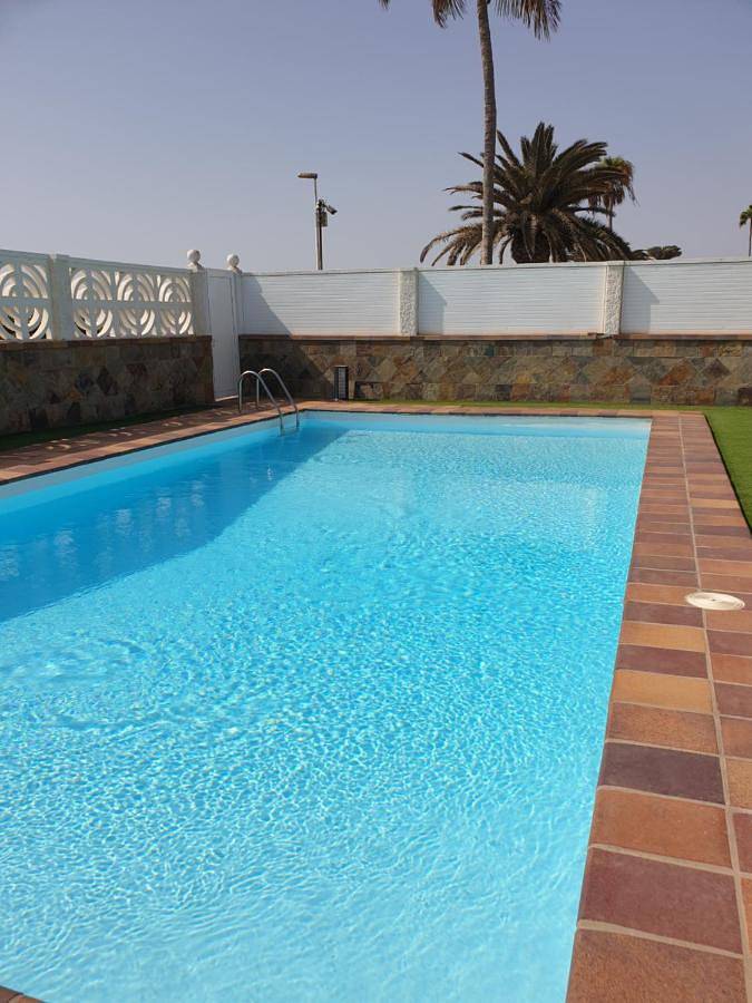 Bungalow für 4 Personen, mit Garten und Ausblick sowie Pool in San Agustin - 3