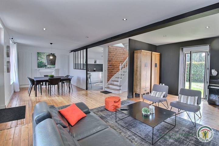 Gîte pour 6 personnes, avec Terrasse ainsi que Jardin et Vue à Pordic