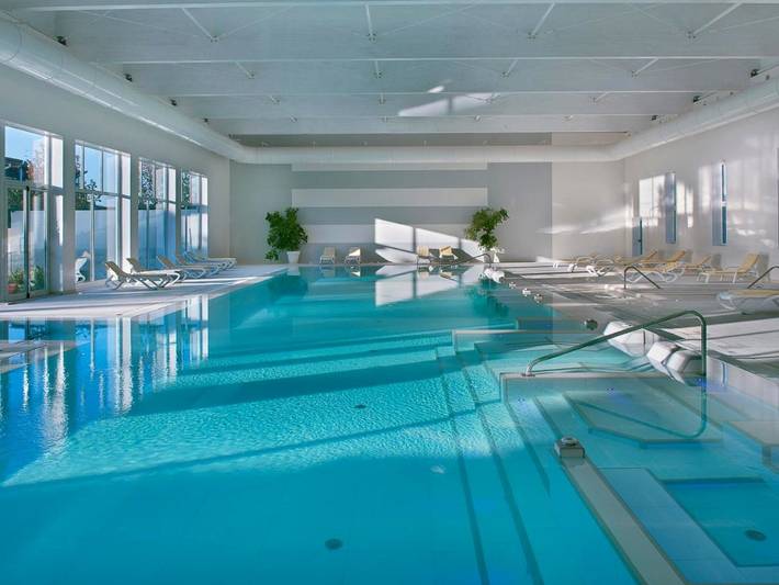 Appartamento per 2 persone, con Idromassaggio e Terrazza nonché Giardino e Piscina a Abano Terme