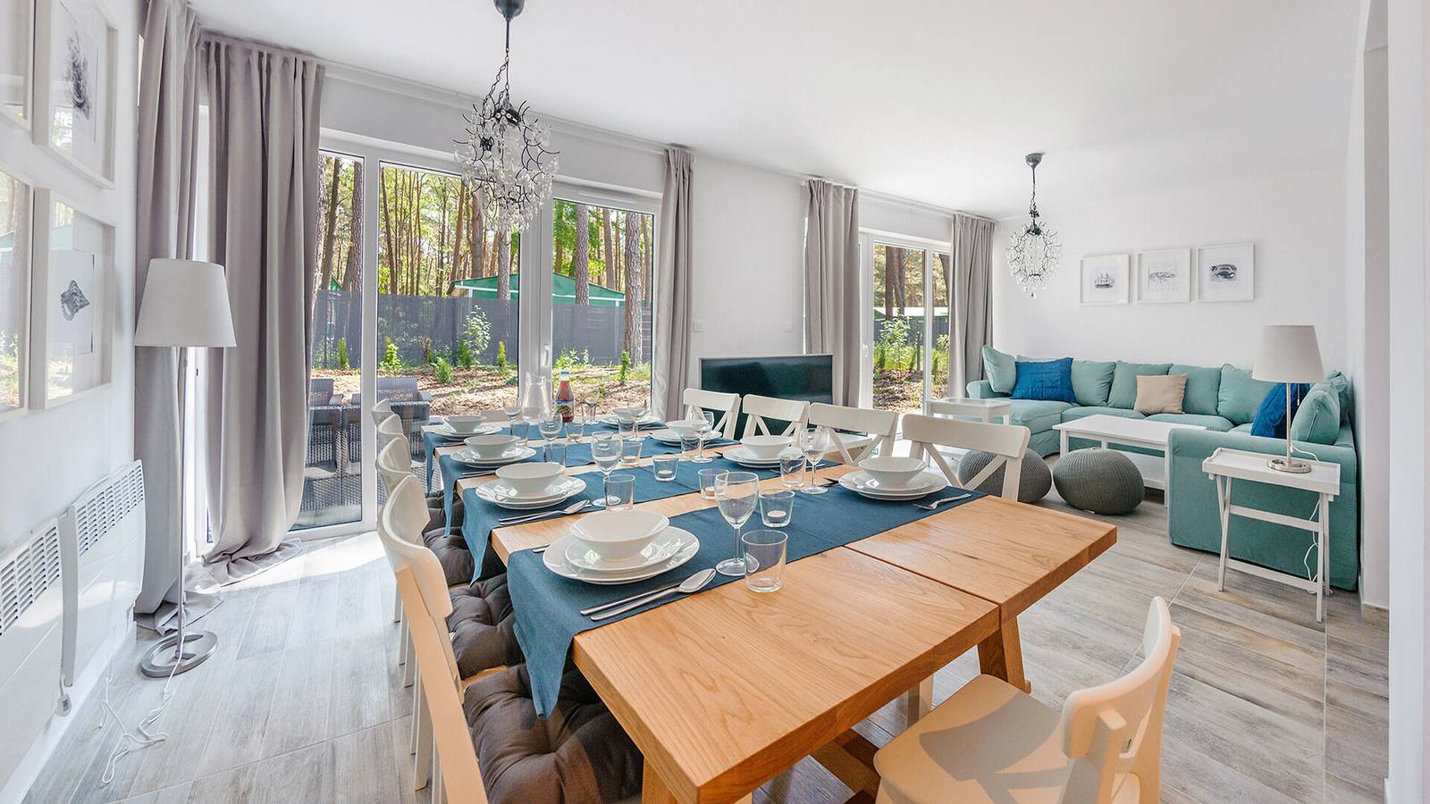 Ganze Ferienwohnung, Sun&Snow Sloneczna - Ferienhaus 19 in Łukęcin, Polnische Ostsee