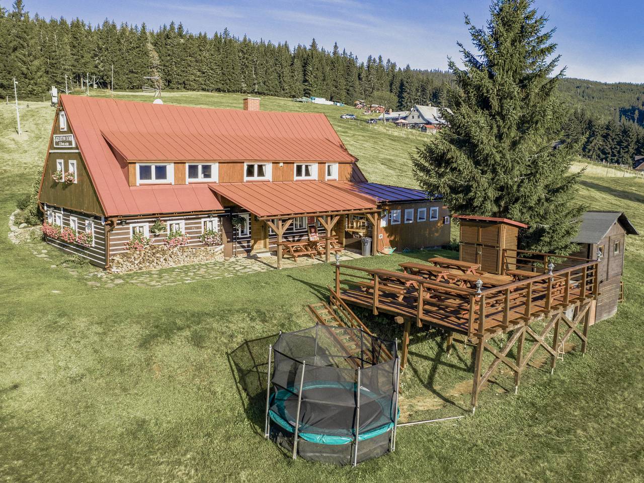 U Dvou vleků in Pec pod Sněžkou, Region Trautenau
