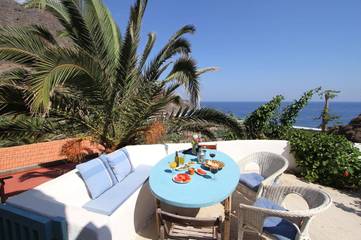 Casa rural para 2 personas, con jardín y vistas en La Gomera