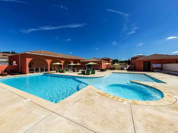 Ferienpark für 6 Personen, mit Sauna und Garten sowie Pool, mit Haustier in Südfrankreich