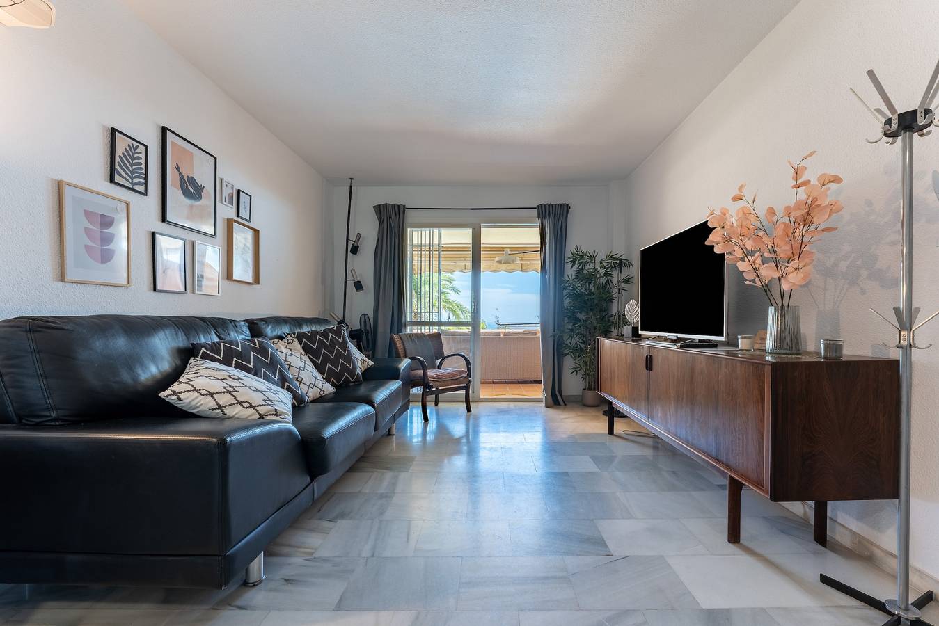 Ganze Wohnung, Apartment '224 Seaview Apartment La Cala De Mijas' mit Meerblick, Wlan und Klimaanlage. in La Cala de Mijas, Mijas