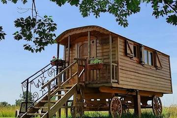 Cabane en bois pour 2 personnes, avec piscine ainsi que jardin et jacuzzi dans Haute-Garonne