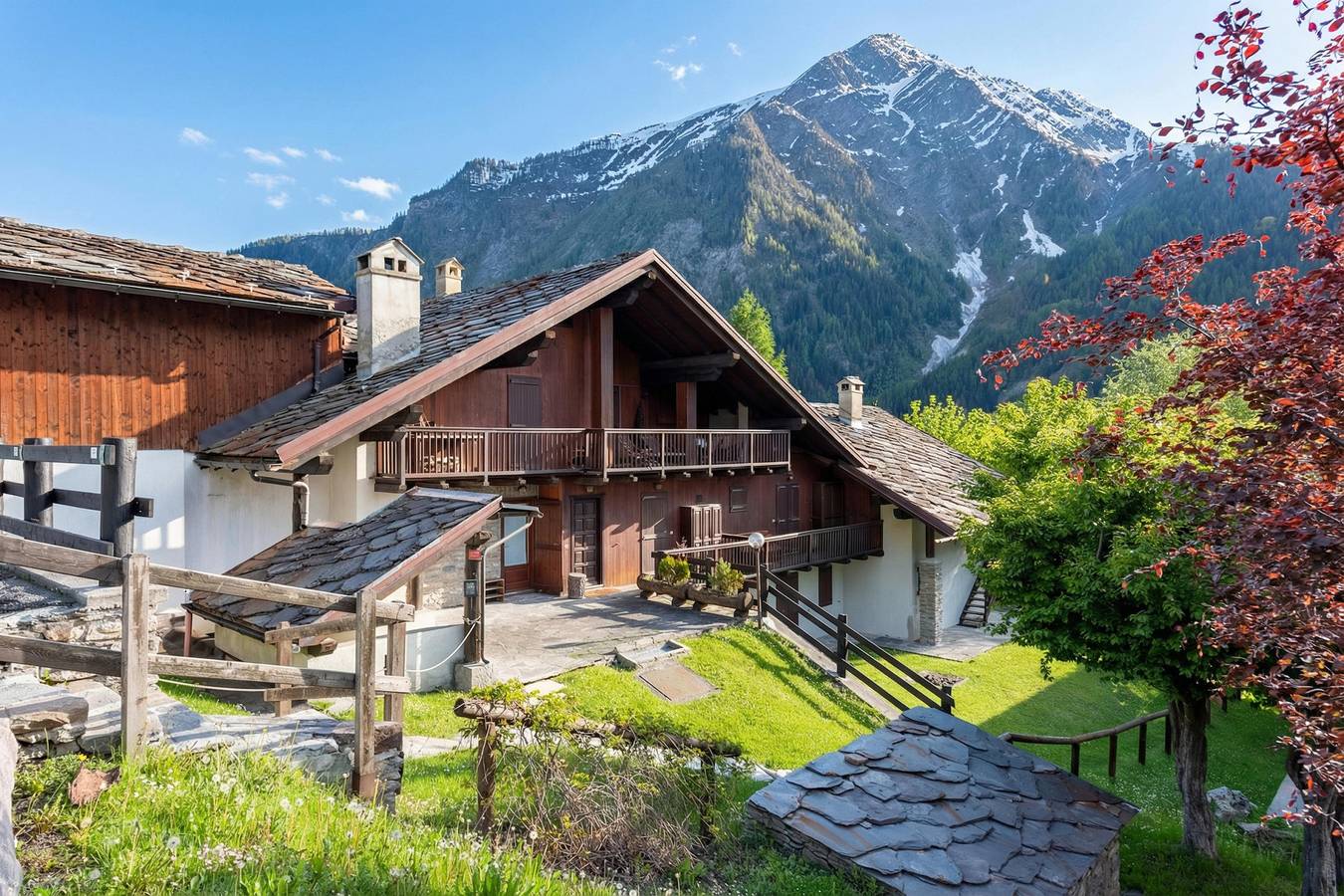 Apartamento entero, Cozy Apartment with Garden in Courmayeur in Verrand, Comune di Pré-Saint-Didier