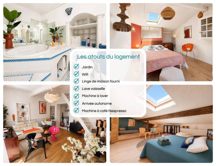 Gîte pour 5 personnes, avec Terrasse et Jardin à Launaguet - 2