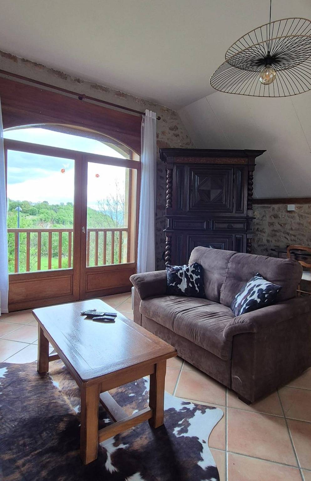 La Sagnarde, Maison en pierre, Loubressac in Loubressac, Massif Central