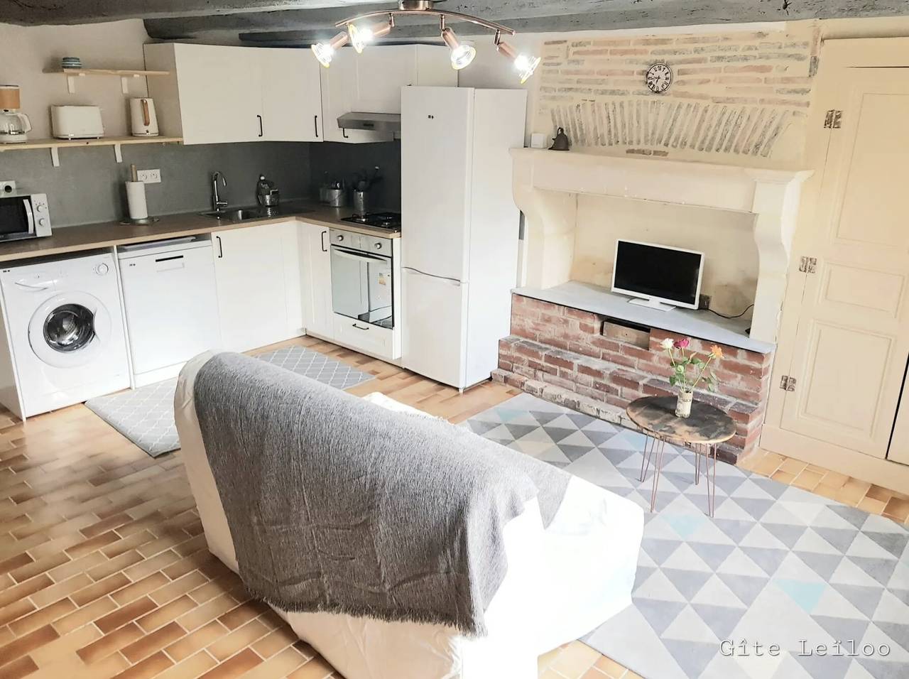 Maison de vacances « Le Gîte Leiloo » avec terrasse, jardin privés et Wi-Fi in La Puye, Vienne (France)