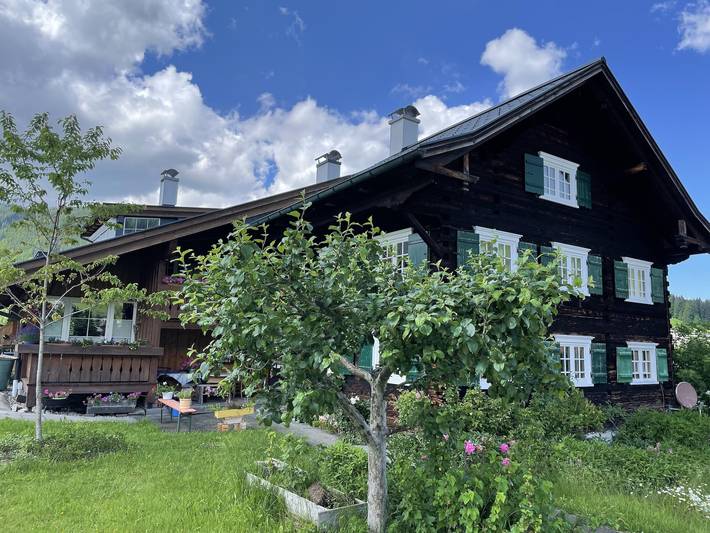 Geheel vakantieappartement, Alpenköniging Appartement, douche en bad, Wc, 1 slaapkamer in Riezlern, Mittelberg