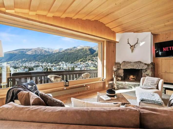 Villa für 8 Personen, mit Garten in Davos