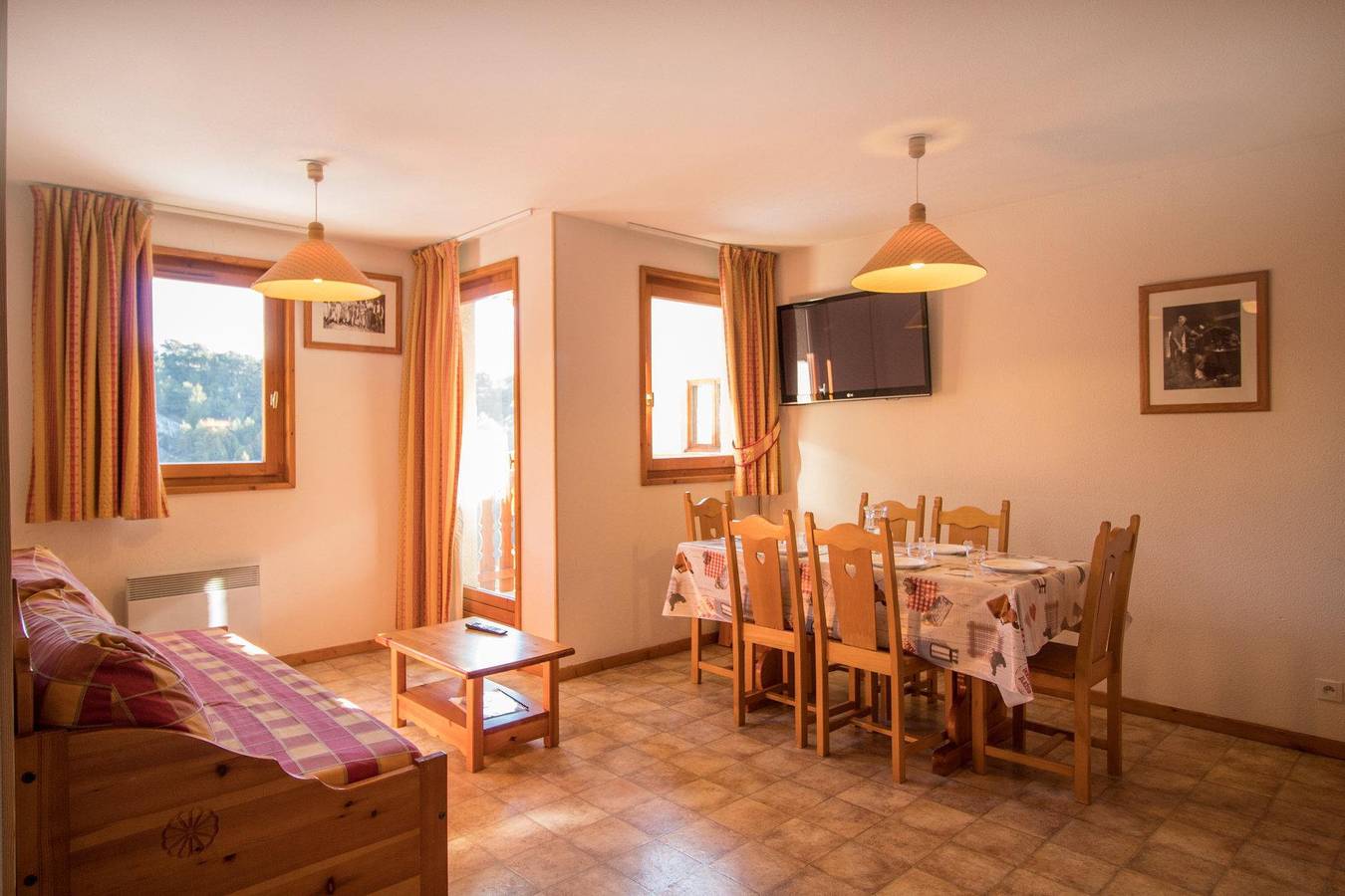 Appartement entier, Résidence la Combe Iii - Appartement 3 pièces 6 personnes (431) in Aussois, Région de Saint-Jean-de-Maurienne