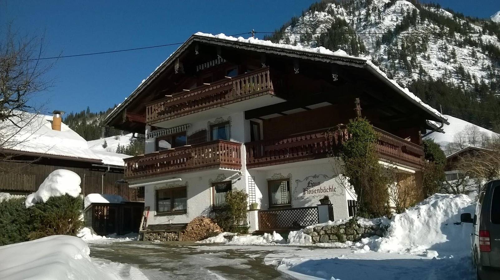 Ganze Ferienwohnung, Haus Rosenbächle in Bad Oberdorf, Bad Hindelang