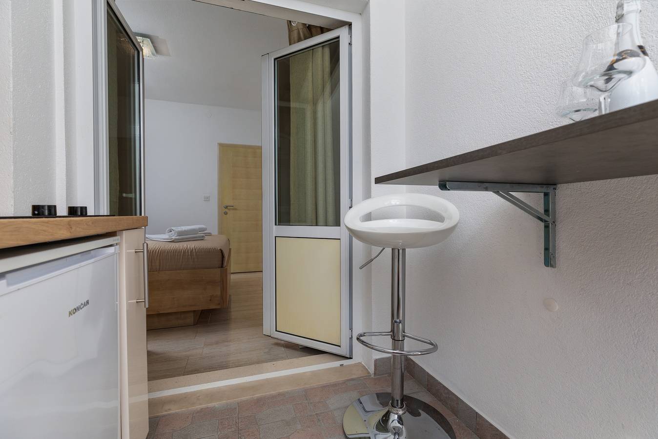 Cały apartament, Apartamenty typu studio z tarasem Tucepi, Makarska -a in Plaža Dračevac, Tučepi
