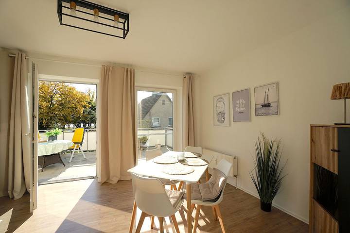 Ferienwohnung für 4 Personen, mit Balkon in Eckernförde