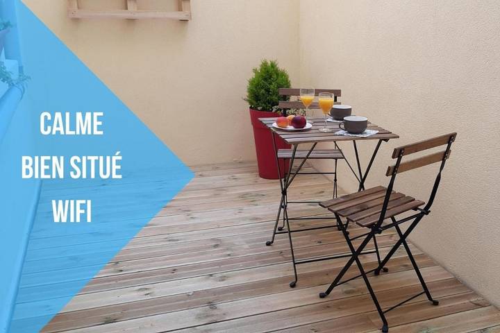 Vakantiewoning voor 2 personen, met Terras in Calais