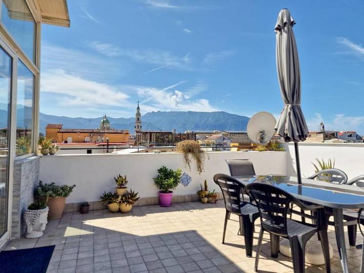 Vakantiehuis voor 6 personen, met uitzicht en balkon, kindvriendelijk in Pompei