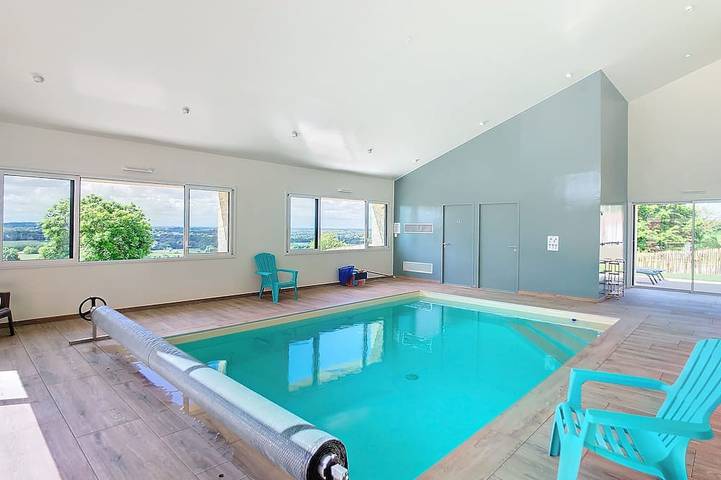 Maison de vacances pour 15 personnes, avec Piscine à Les Epesses
