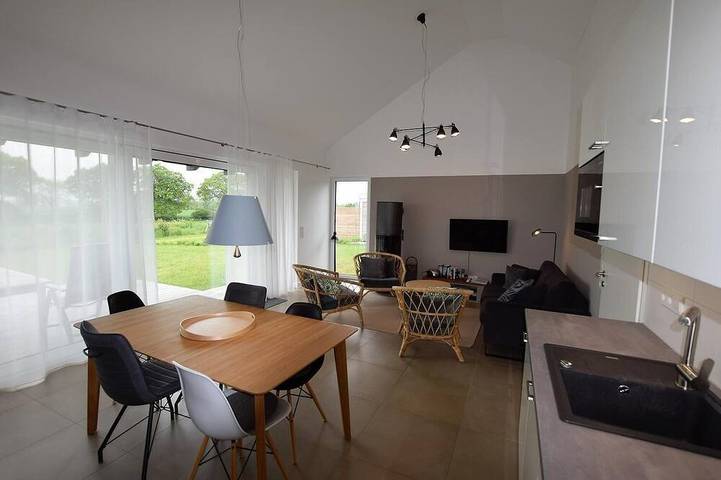 Ferienhaus für 5 Personen, mit Garten und Terrasse sowie Sauna