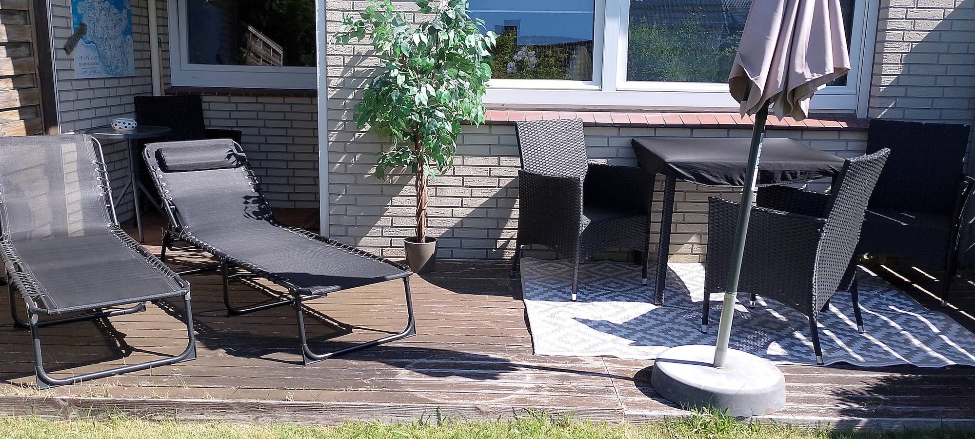 Ganze Wohnung, Ferienwohnung 'Kleine Auszeit Büsum' mit privater Terrasse und Wlan in Hauptstrand Büsum, Dithmarschen
