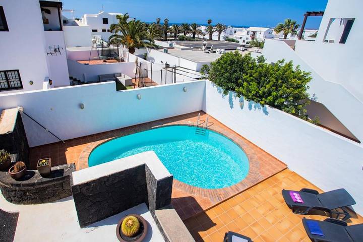 Casa rural para 6 personas, con vistas además de piscina y jardín, Se admiten mascotas en Arrecife - 3