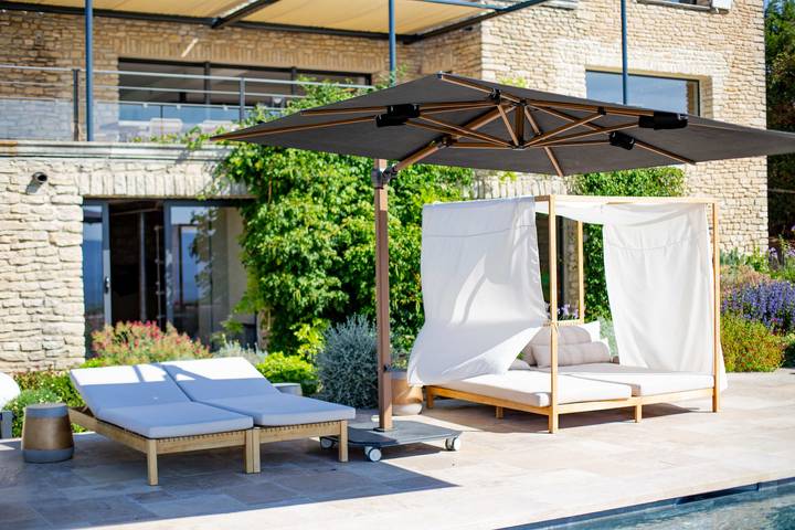 Location de vacances pour 16 personnes, avec piscine ainsi que terrasse et jardin dans Village de Gordes - 4