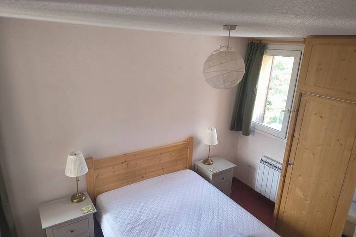 Apartamento entero, Apartamento de dos habitaciones de 50 metros de las pistas con impresionantes Vistas de los Alpes in Mont-de-Lans, Les Deux Alpes