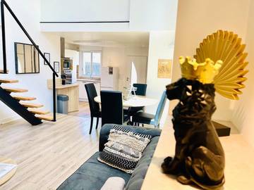 Location de vacances pour 4 personnes, avec terrasse à Saint-Pryvé-Saint-Mesmin