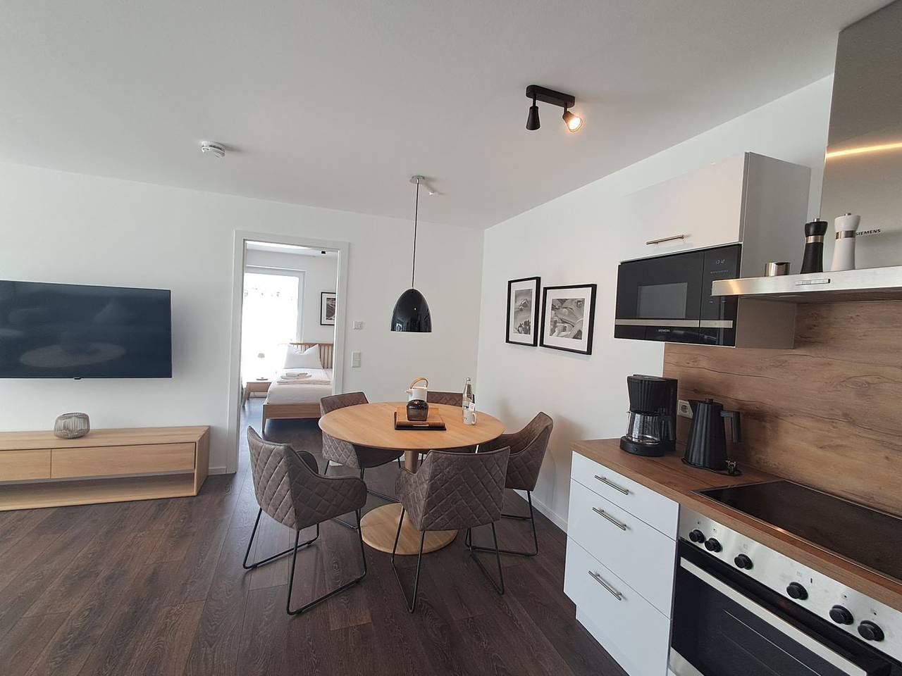 Appartement entier, Modern mountain lodge with sauna, terrace and panoramic views in Winterberg in Winterberg, Arrondissement du Haut-Sauerland