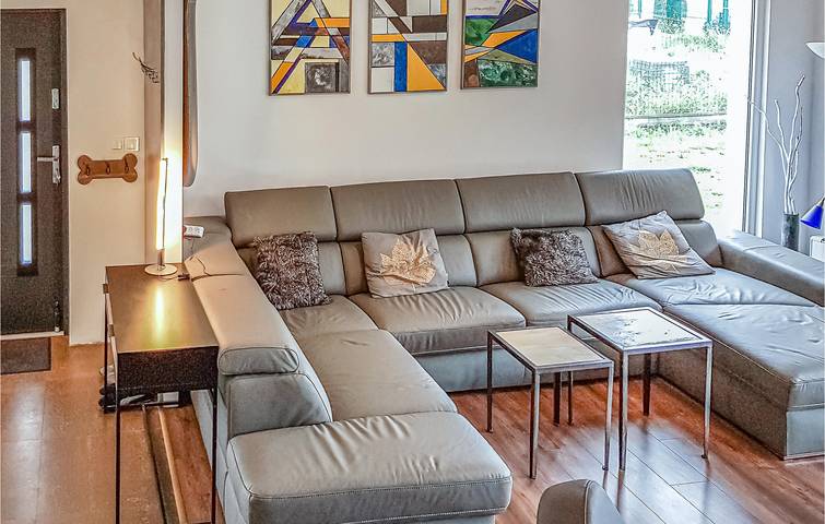 Ferienhaus für 8 Personen mit Terrasse in Nowe Warpno, Stettiner Haff